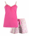 Tenderness Dames Shortama - Pyjama Set - Roze