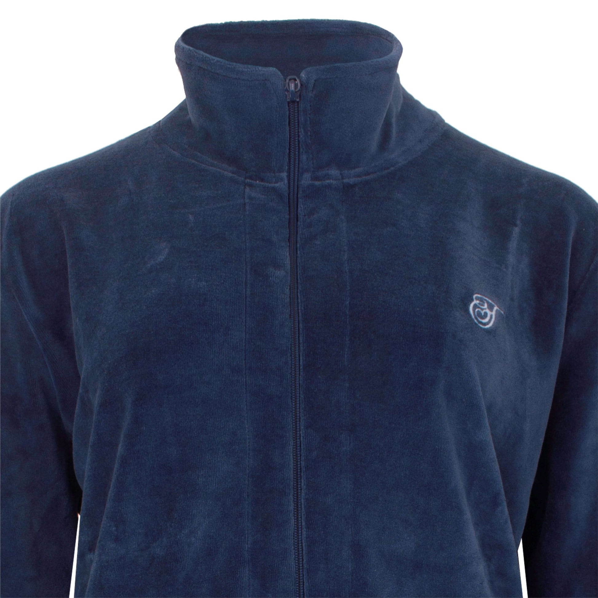 Tenderness dames Huispak  - Velours - Lange Mouwen -  Blauw - afbeelding 4