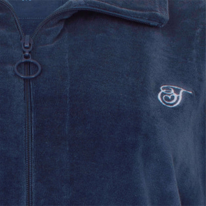 Tenderness dames Huispak  - Velours - Lange Mouwen -  Blauw - afbeelding 5