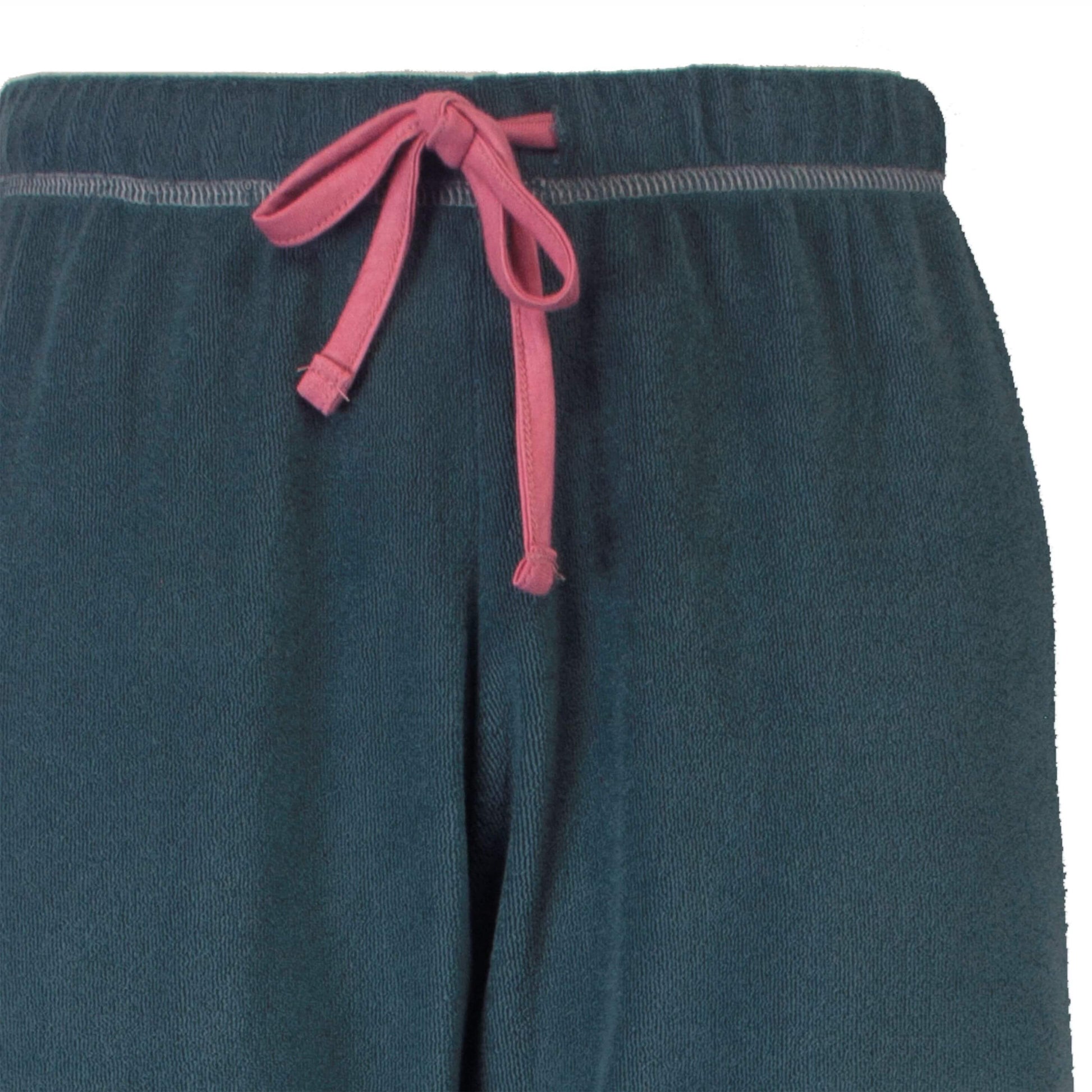 Tenderness dames Pyjama - Badstof - Lange Mouwen - Petrol Groen  - afbeelding 5