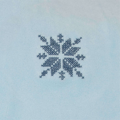 Tenderness dames Pyjama - Velours  - Lange Mouwen - Lichtblauw - afbeelding 4