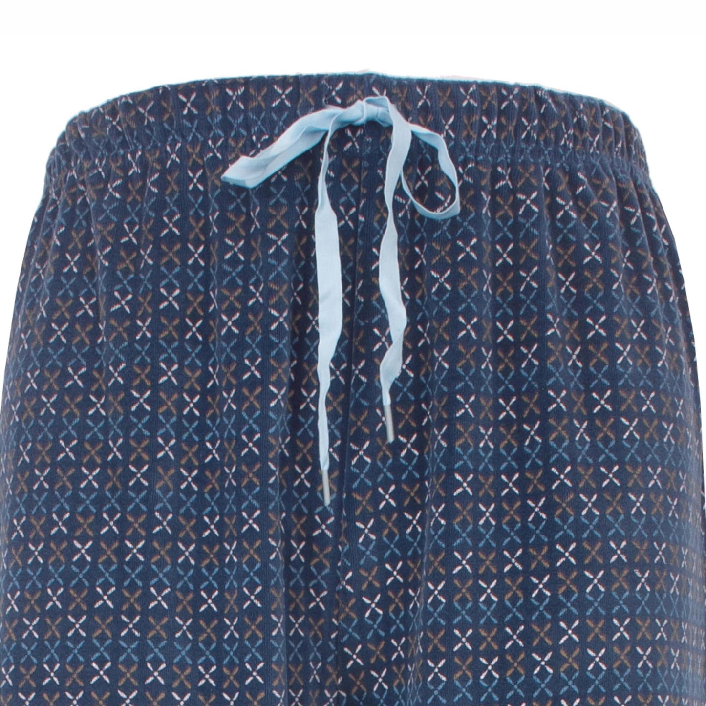 Tenderness dames Pyjama - Velours  - Lange Mouwen - Lichtblauw - afbeelding 5