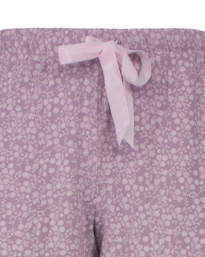  Tenderness Dames Shortama - Korte Mouwen- Lila - afbeelding 4